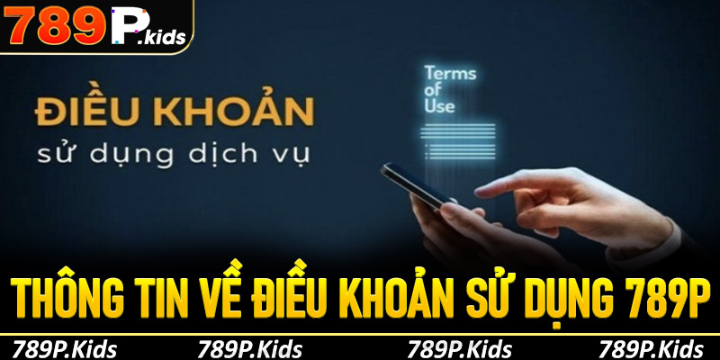 Những thông tin về điều khoản sử dụng tại nhà cái 789p
