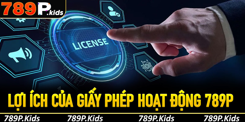 Lợi ích của giấy phép hoạt động 789P đối với người chơi và nhà cái
